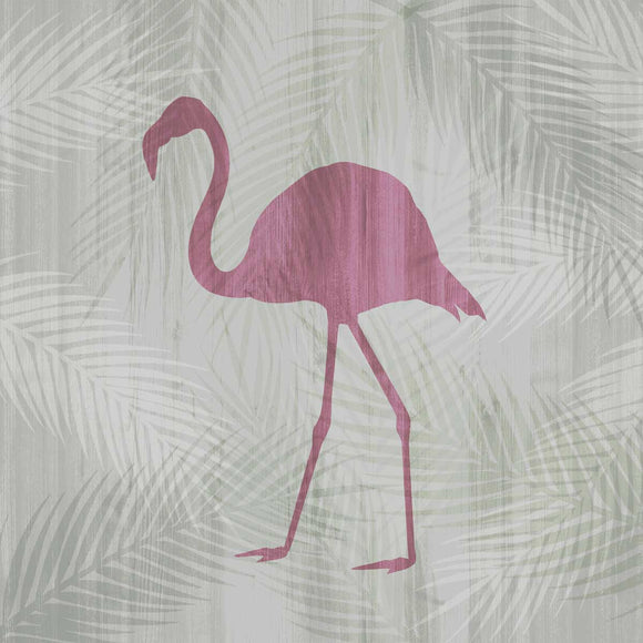 Pink Flamingo 2 stretched canvas by artist Tandi Venter